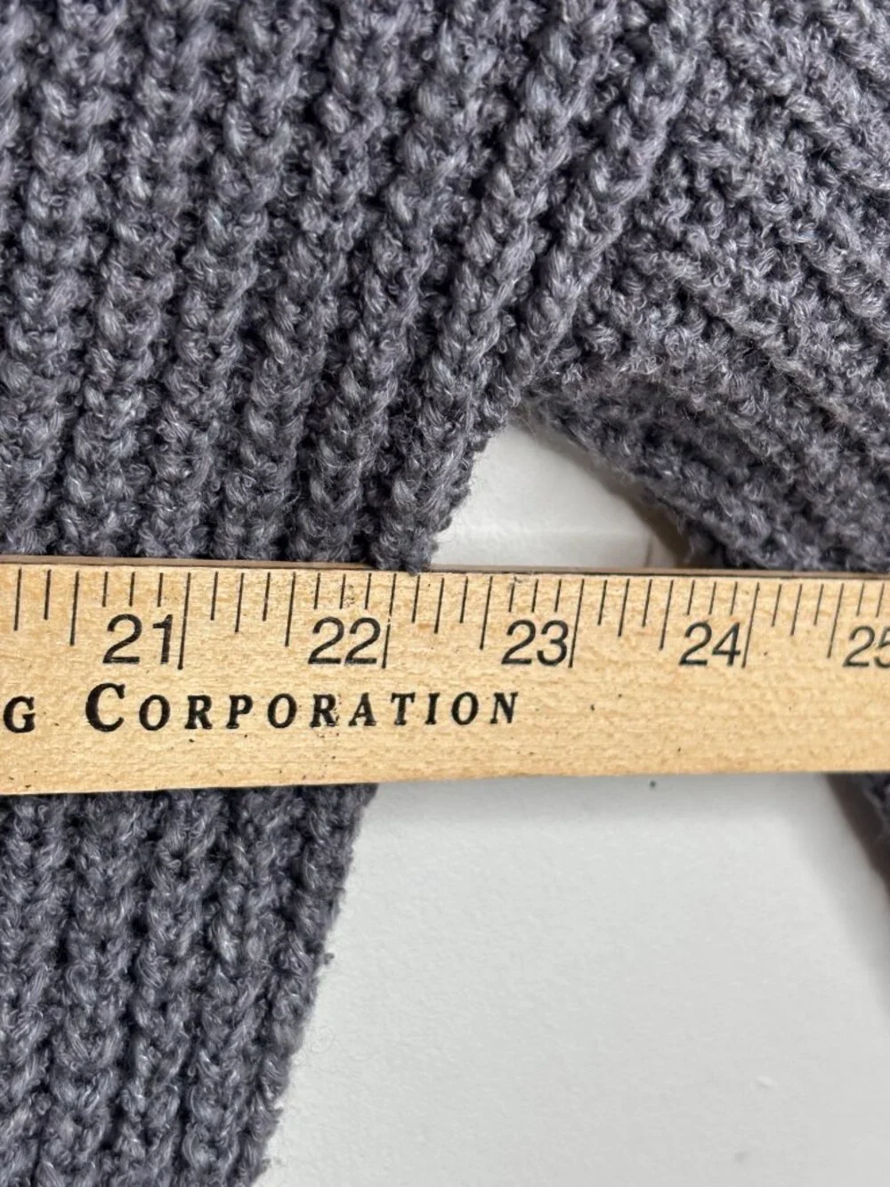 By Anthropologie Cropped Twofer Cardigan M Gray Shirt Hem Academia Preppy Oxford